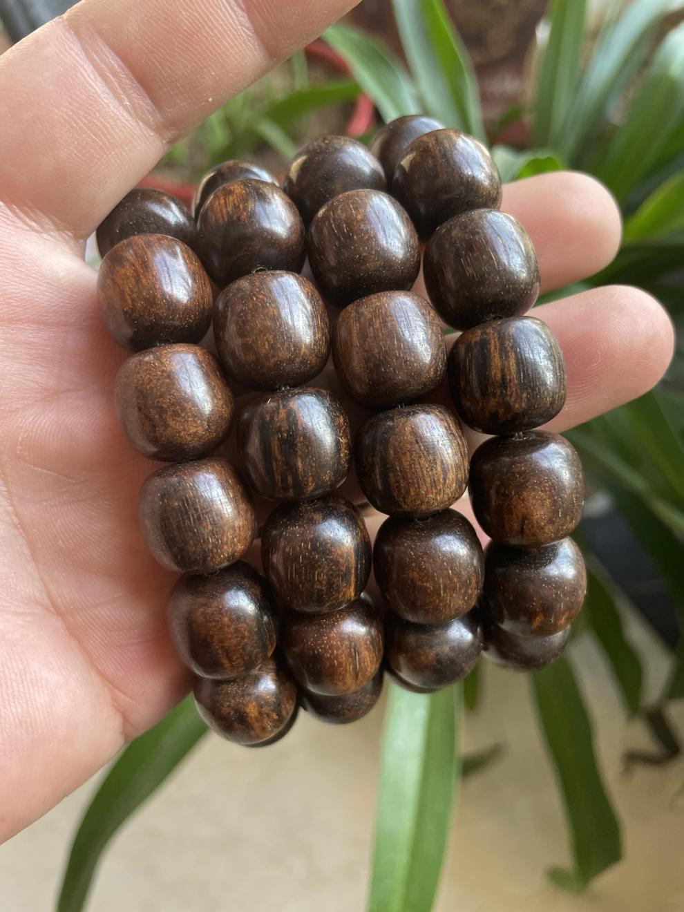 【现货】巴布亚贡木沉香手串佛珠同料1516老型按图择优发【图片 价格