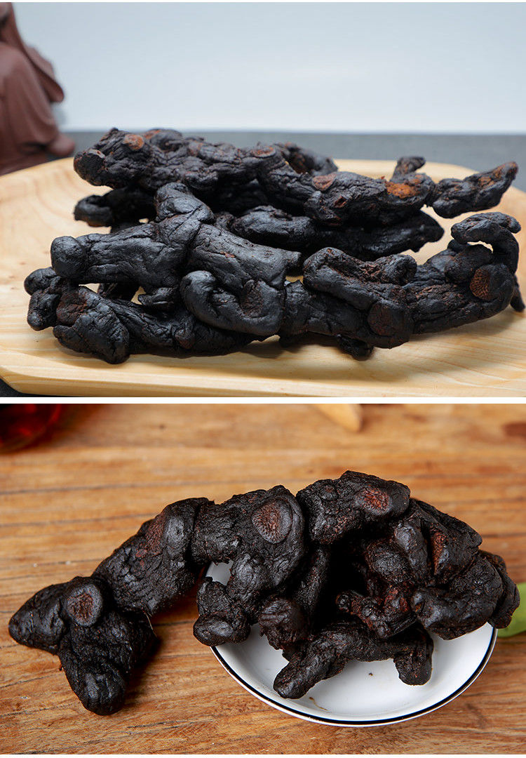 九华山野生黄精九蒸九晒质子肉糯头中药材熟养生滋补泡茶即食1000克