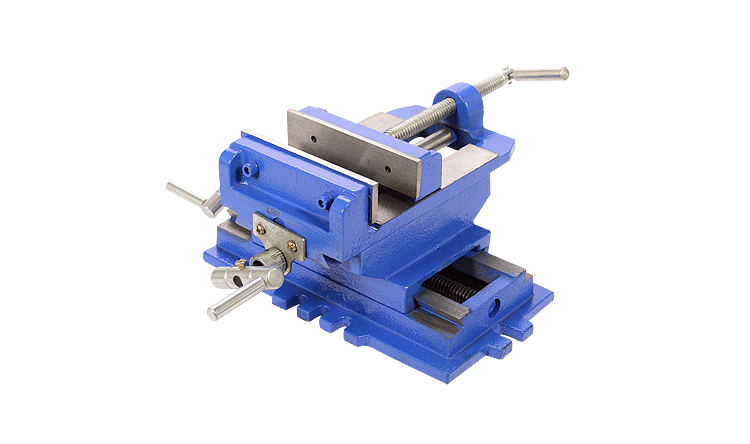 定制精密十字平口钳台钻专用双向移动重型精密台钳夹具专用铣床工作台