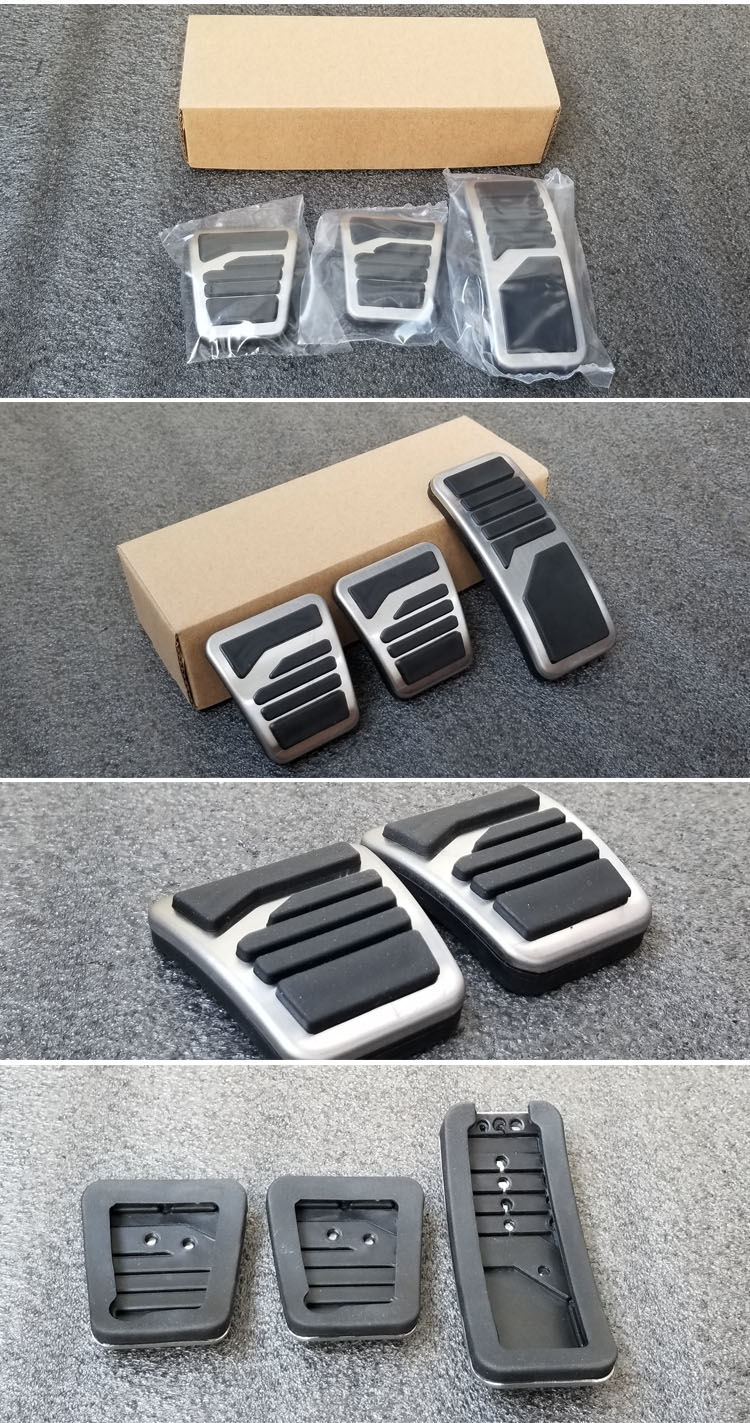 三菱翼神劲炫asx奕歌欧蓝德帕杰罗刹车油门脚踏板改装防滑自动挡刹车