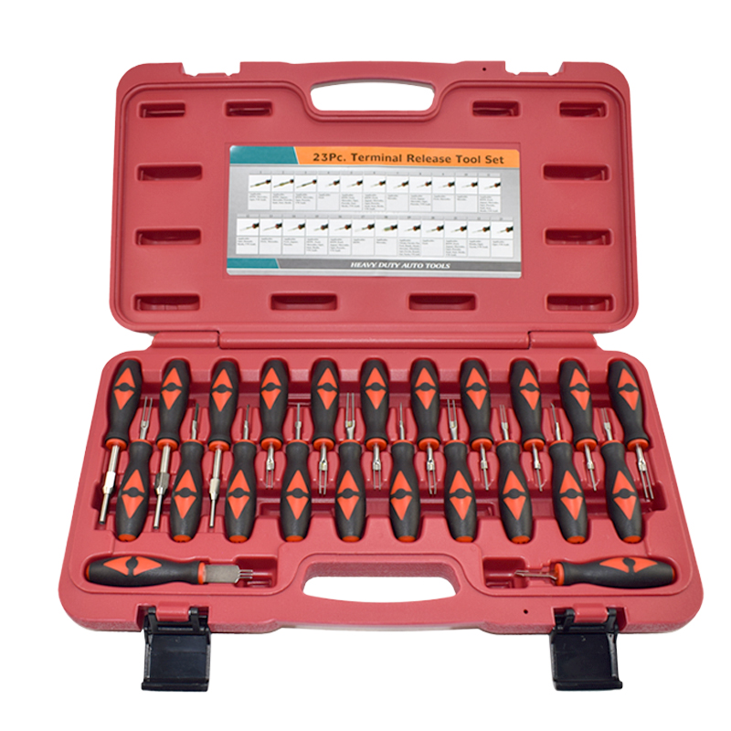 26件汽车端子拆卸退针器线束插头解锁工具电路拔取出钥匙线路拆装定制