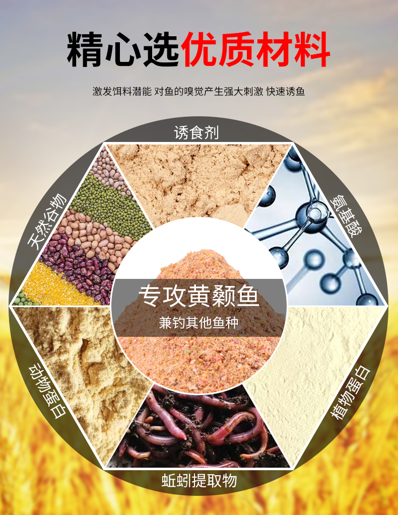 矢向 黄颡鱼饵窝王黄颡杀手开口粉鱼饵料打窝料野钓黄刺鱼黄骨蚯蚓