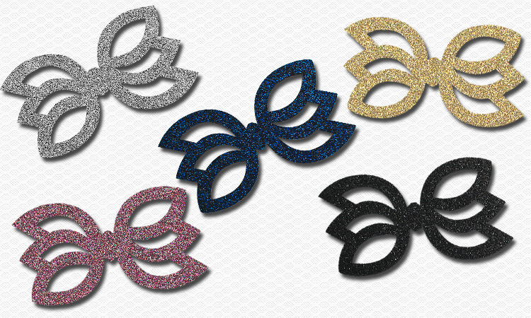 头饰固定贴刘海贴魔术贴个性粘碎帖头饰品女-定制 【新】镂空-弧形(5