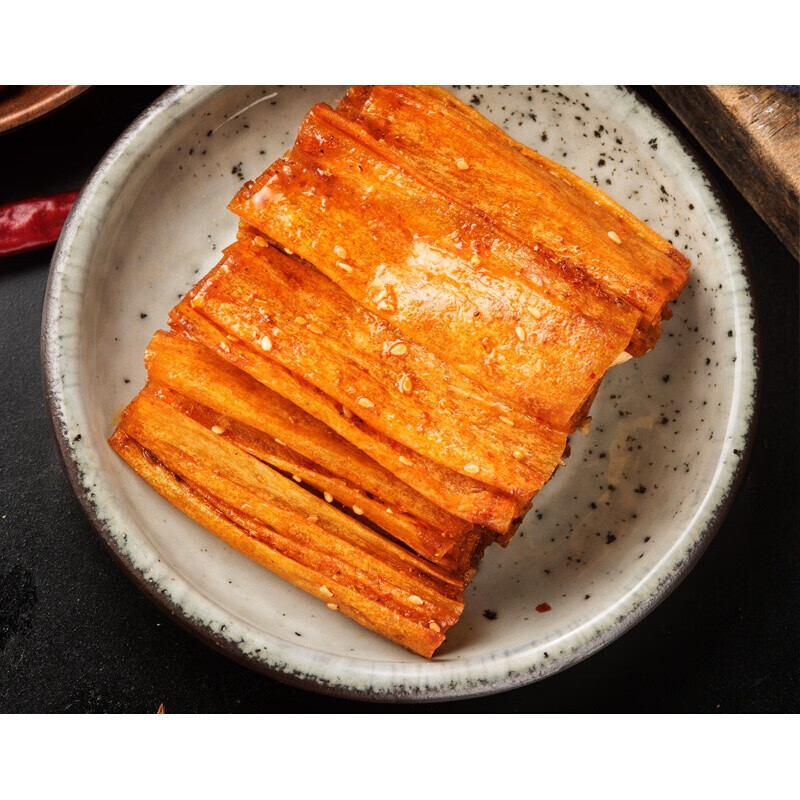 九道湾 豆皮辣条食怀旧麻辣儿时香辣湖南特产小包装平江大辣片 恋恋