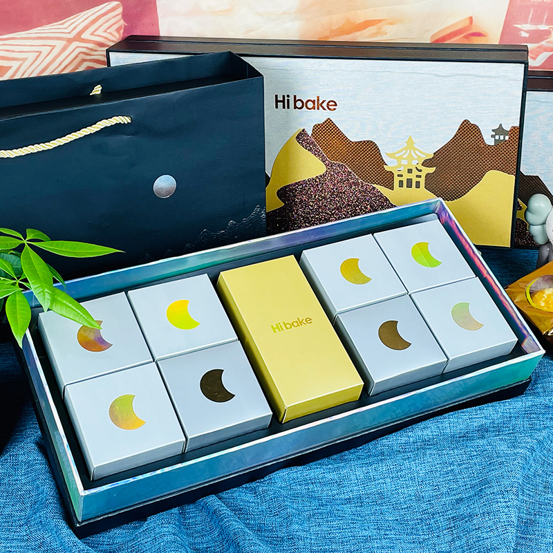 顺丰hibake天涯共此食中秋节月饼礼盒装团购松露流心高端礼yater