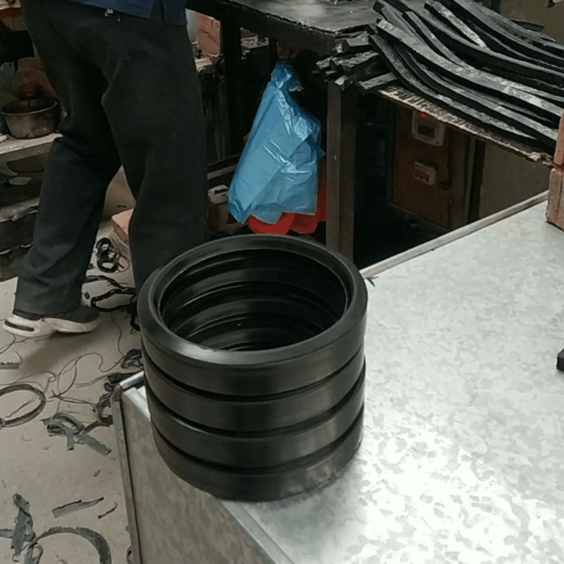 125地泵拖泵80细石泵管胶圈100橡胶密封圈法兰橡胶垫圈100个/袋 125