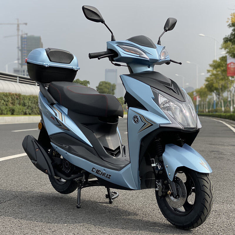 新尚领125cc国四电喷燃油踏板摩托车金浪发动机男女装整车 可上牌 二