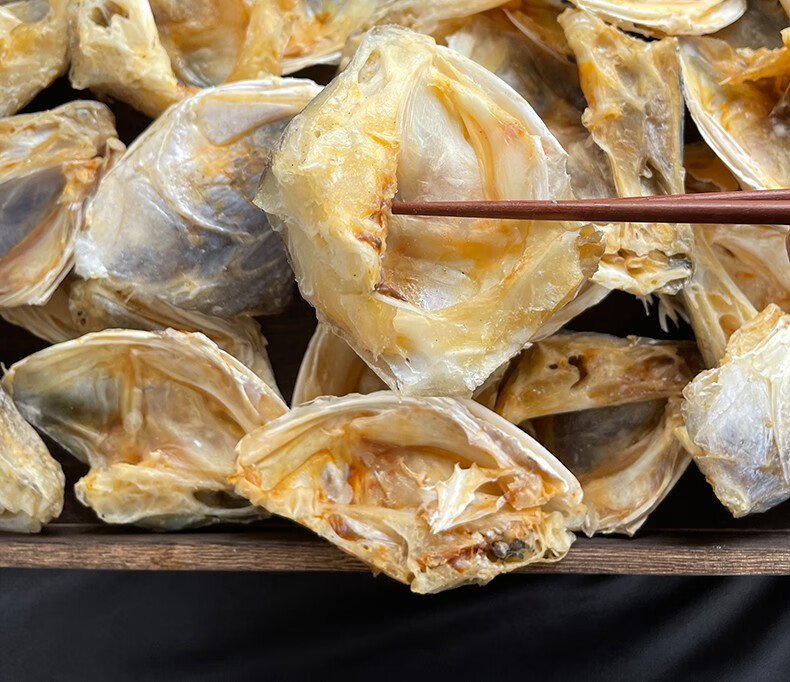 湛江海味干货特产海捕新鲜马友鱼渔民淡晒咸香鱼头干煲500g袋 广纳力