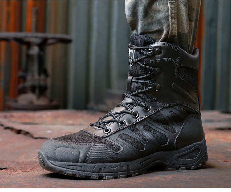 男超轻17新式07特种作训靴作战靴21式作战靴减震战术空降靴防水羊毛靴