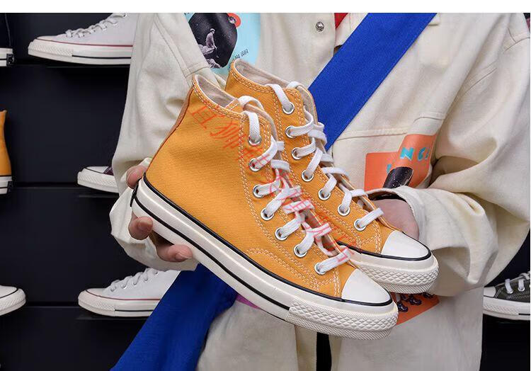 【商场同款】新匡威力联名经典款1970s帆布鞋男高邦韩版网红潮流低邦