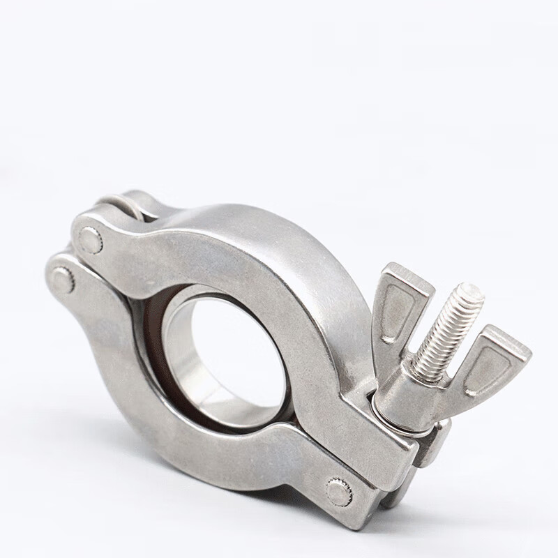 kf真空卡箍接头304不锈钢密封圈管道配件大全快速装快装抱箍 kf10卡箍