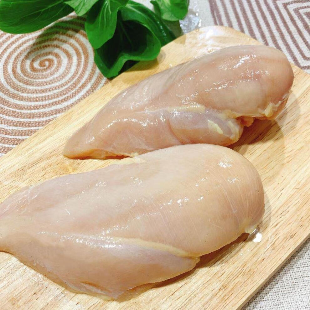 小袁散养鸡胸肉鸡胸脯肉健身鸡排精修去皮8斤昌隆福记散养鸡胸肉鸡胸