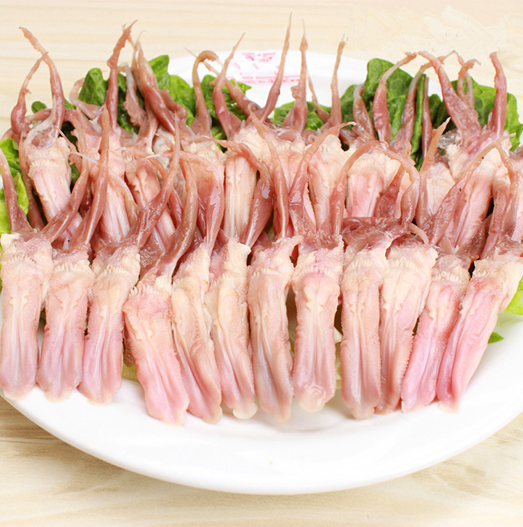 精品鸭舌大号冻鸭舌原味冷冻新鲜鸭舌头生鲜生鸭舌2斤约80根 腾旺纳跃
