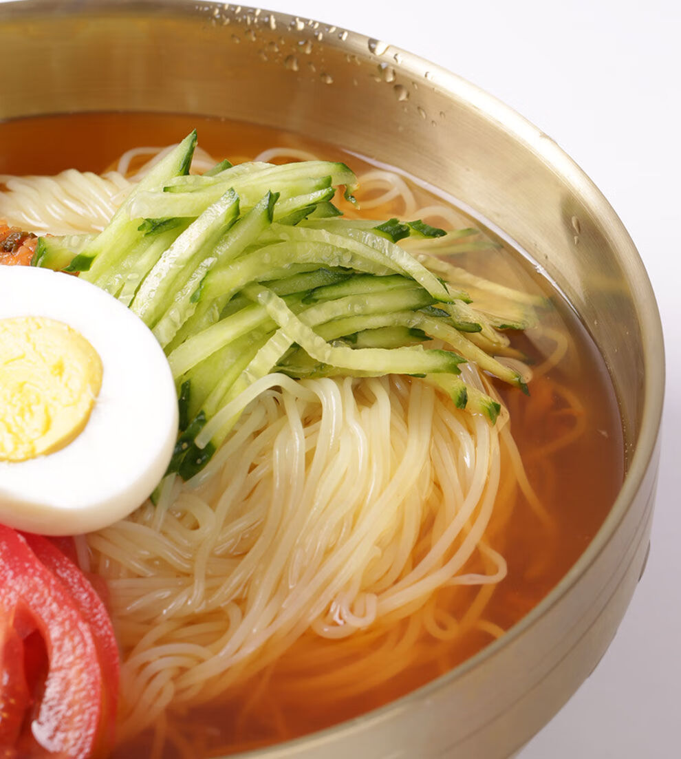 金刚山冷面 朝鲜族韩国冷面东北朝鲜酸甜荞麦延吉冷面 小麦*2包 荞麦*