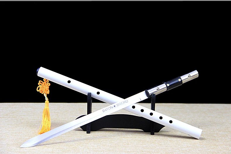 【官方旗舰】龙i泉市镇i宅宝剑笛子剑中款唐剑高锰i钢硬剑一体汉剑