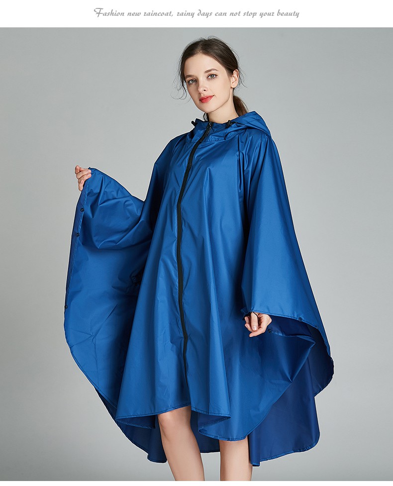 斗篷雨衣男女成人户外登山旅行徒步电动车雨披 便携单车骑车漂流 k29