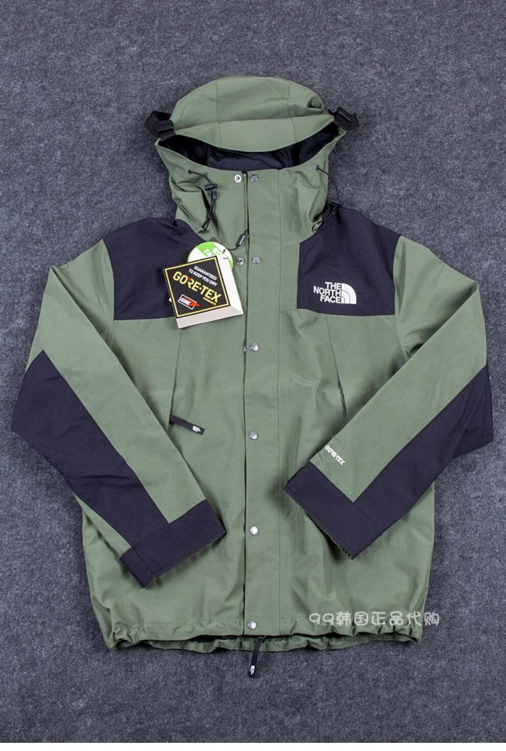 韩国thenorthface/北面1990男女冲锋衣gtx防风防水gore-tex外套 雪山