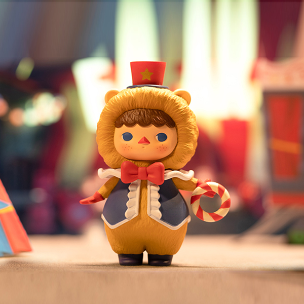 泡泡·玛特盲盒2021网红新款pucky毕奇马戏团一整套手办女孩 快乐小丑