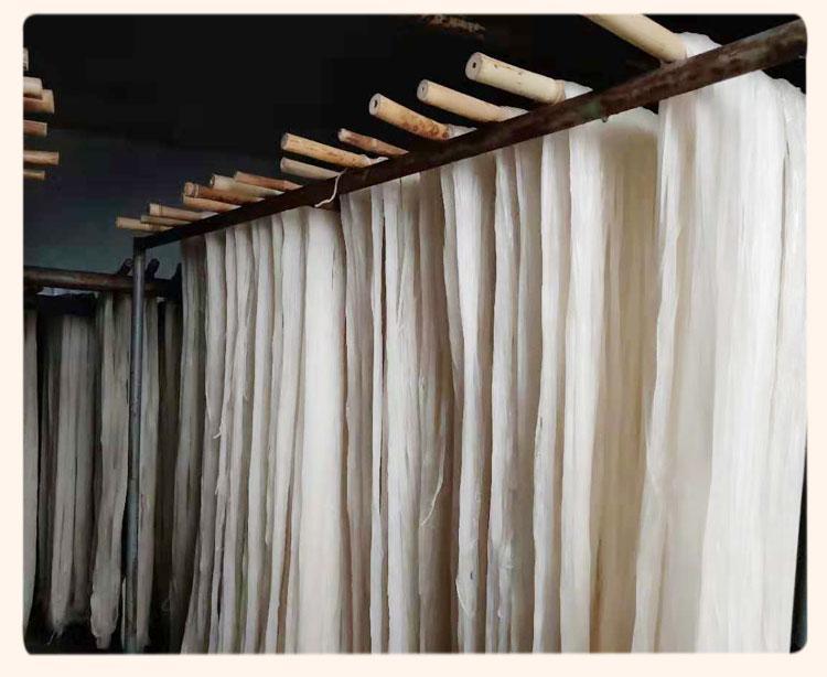 粉条纯手工农家土豆粉条马铃薯干粉 5斤圆细粉杂碎粉(家庭装)【图片