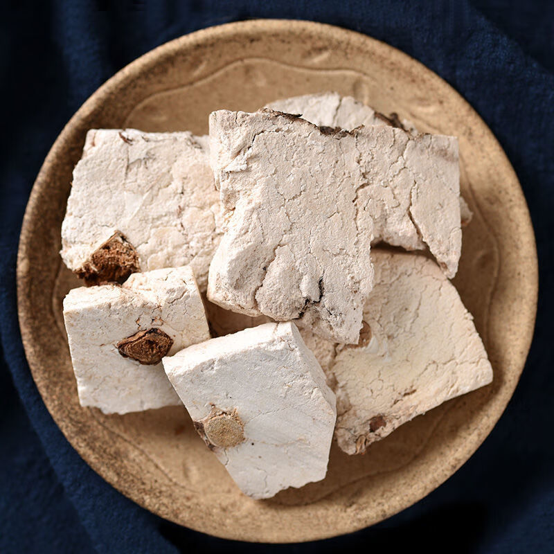 野生中药材茯神木500克天然茯神 茯神片朱茯神云神伏神5g 茯神500克