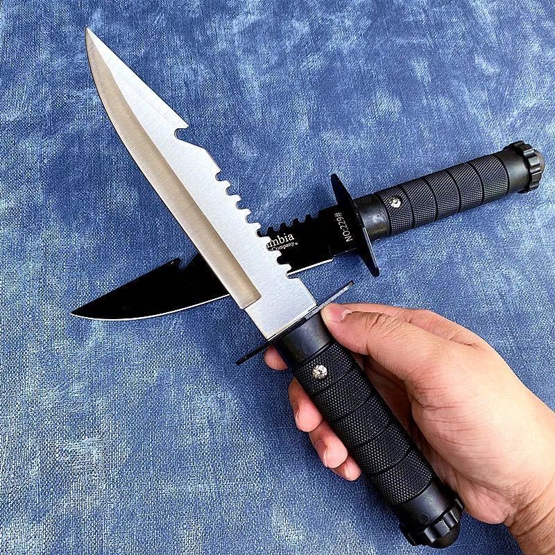 匕手 户外刀具多功能瑞士军刀荒野求生刀防身武1器高硬度锋利随身防身