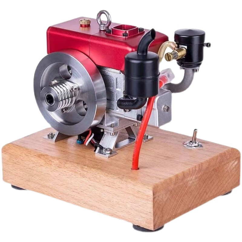 甲醇燃油汽车发动机模型仿真迷你可发动汽油toki15级套装小型冲程引擎