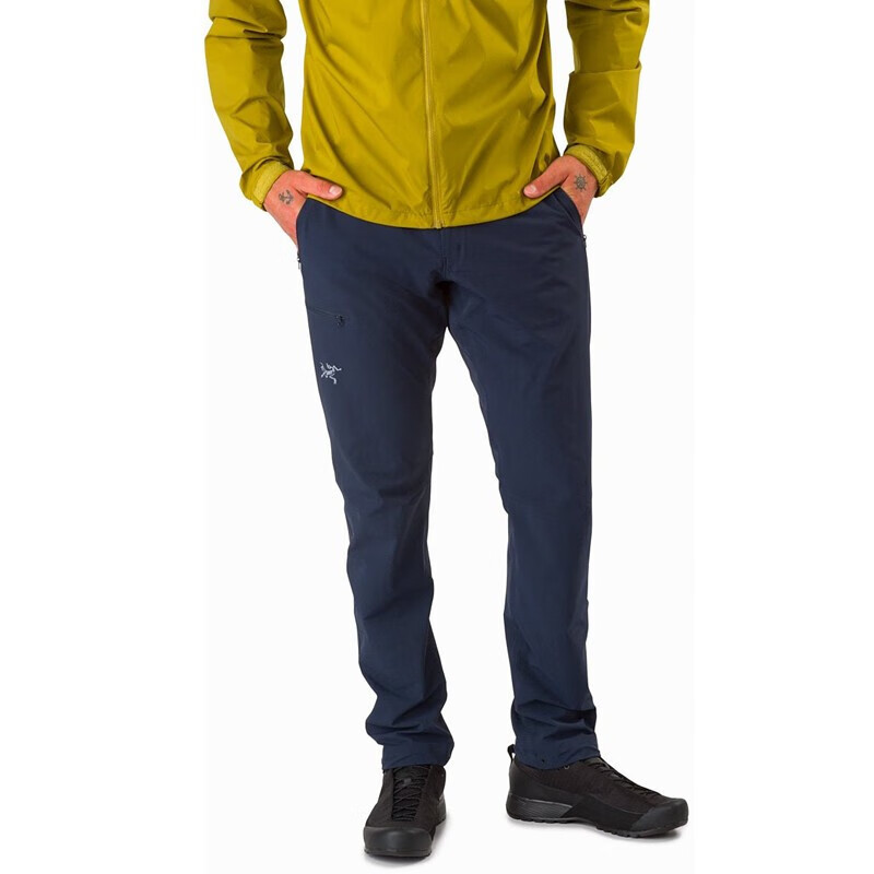 arcteryx/始祖鸟 gamma lt pant 男款户外 防风软壳长裤子 透气 常规