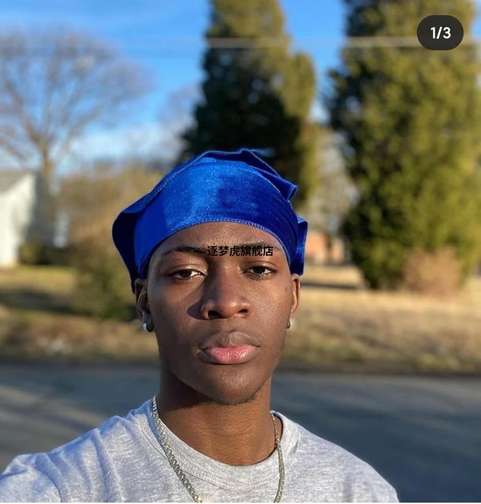 durag头巾durag嘻哈b西海岸街头欧美黑人包头巾帮hiphop街舞说唱黑色