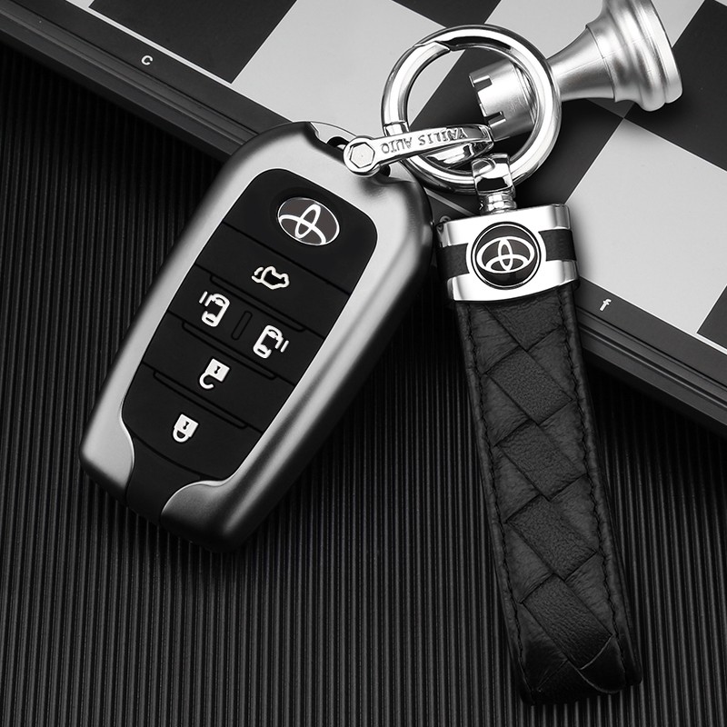 适用丰田埃尔法钥匙套专用2021款进口阿尔法21威尔法车钥匙壳扣包 五