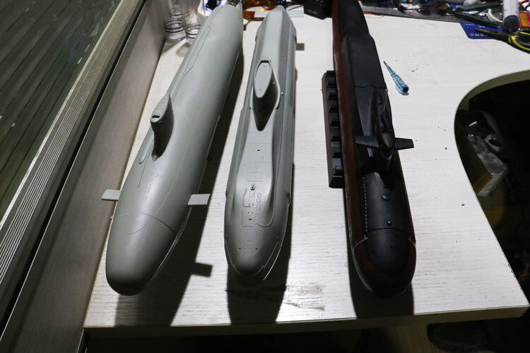 钓鱼遥控潜水艇带摄像头rc遥控潜艇 潜水艇模型 1/144静改动 定制密封