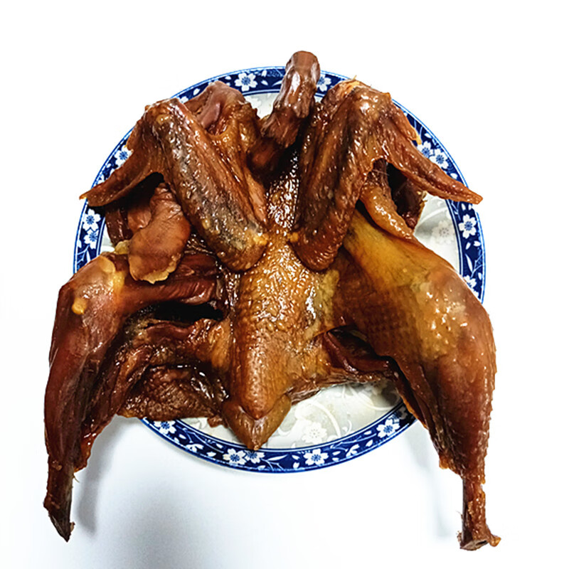 温州卢弟酱油鸡特产土特产风干鸡腊鸡咸鸡下酒菜商用日晒 卢弟去头去