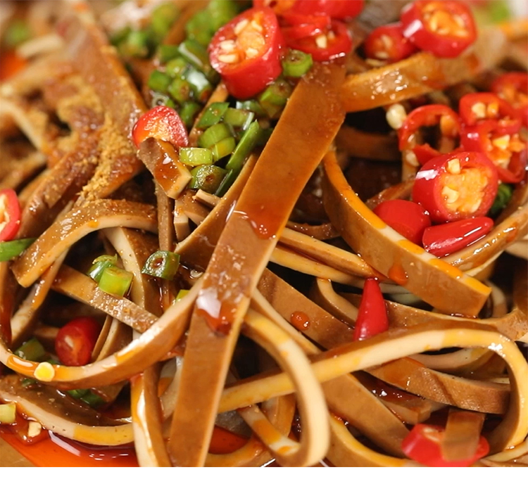 四川特产卤豆皮牛皮豆干五香营山豆腐皮豆皮烧烤食材重庆美食 卤豆干