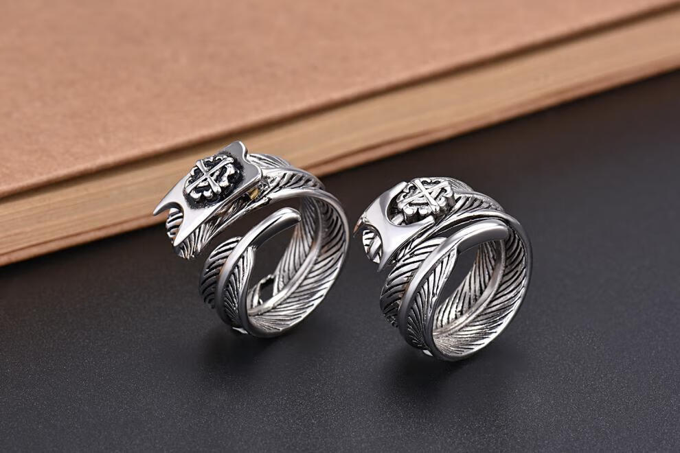 防身戒指纯银暗器楚乔传赵丽颖同款带刀防狼女指尖刃情侣学生摩瑞迪