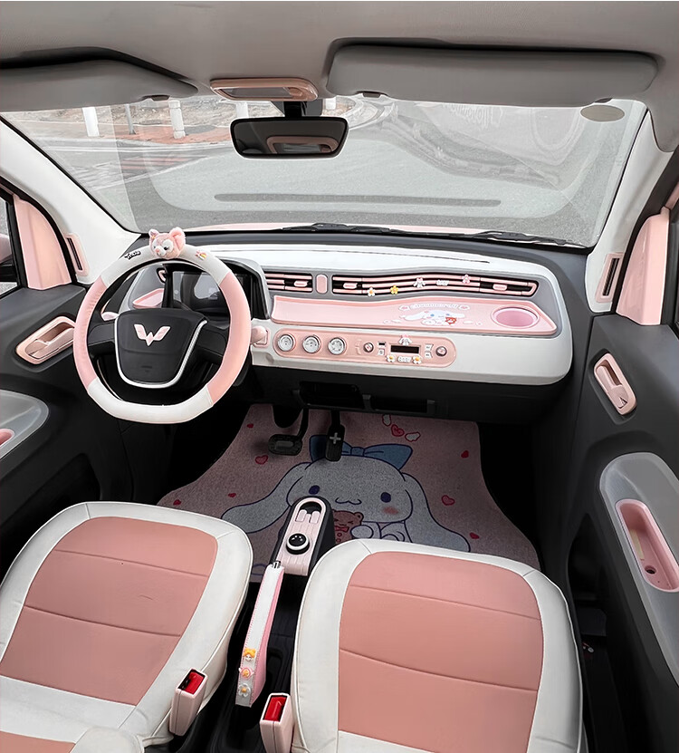 五菱宏光miniev车内中控全套装饰mini马卡龙内饰布置配饰配件大全