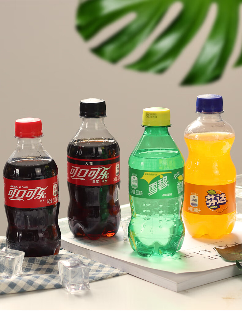 可口可乐迷你罐mini可乐雪碧芬达汽水碳酸饮料200ml可混搭任性3口味