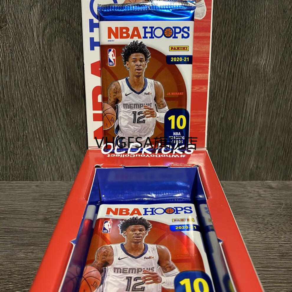 2021款nba球星卡盲盒帕尼尼paniniprizmhoops篮球nba球星卡盒散包包卡