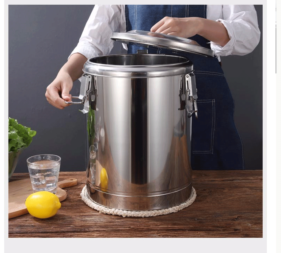 长效保温304保温桶商用大容量不锈钢米饭桶热水桶带龙头茶水桶汤豆浆