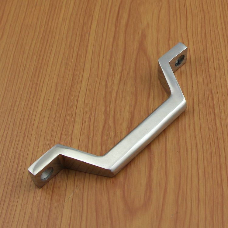 304不锈钢工业拉手铁柜门把手环保大拉手工业重型设备把手提手桥形款