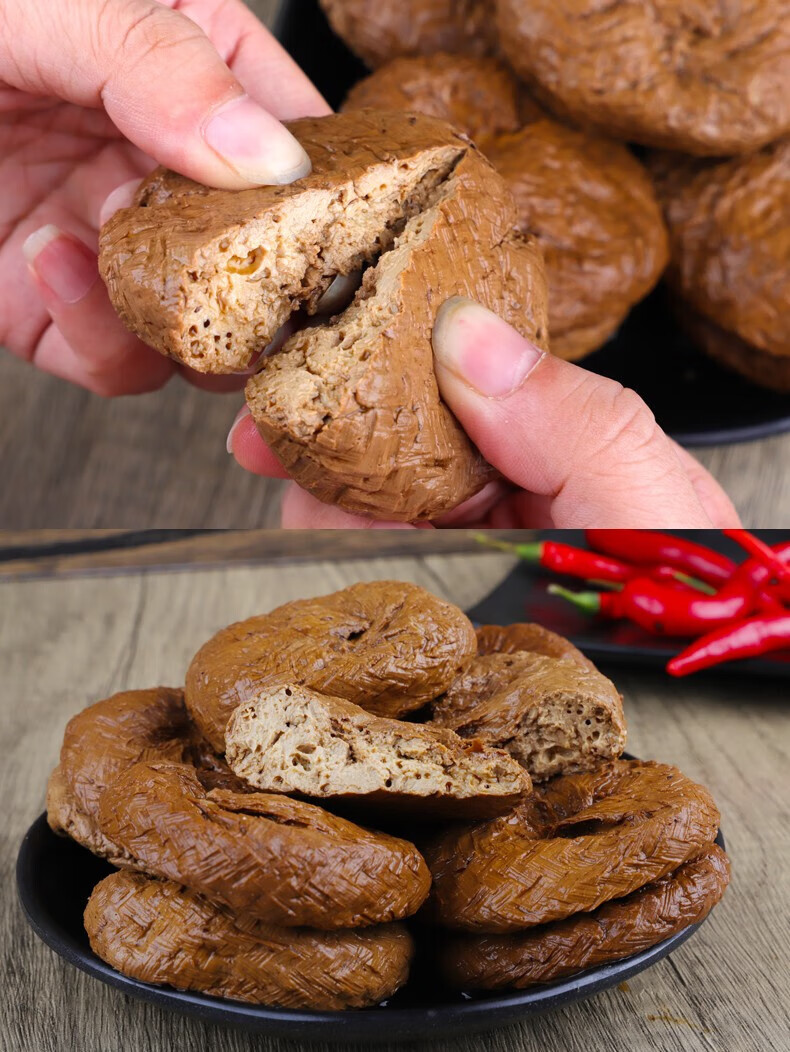 蒲包干子皖南安徽特产手工制作茶干香干豆腐干传统炒菜