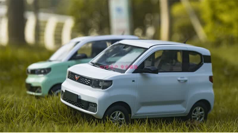 五菱宏光miniev遥控车电动车小汽车全比例rc模型车仿真玩具车 经典版