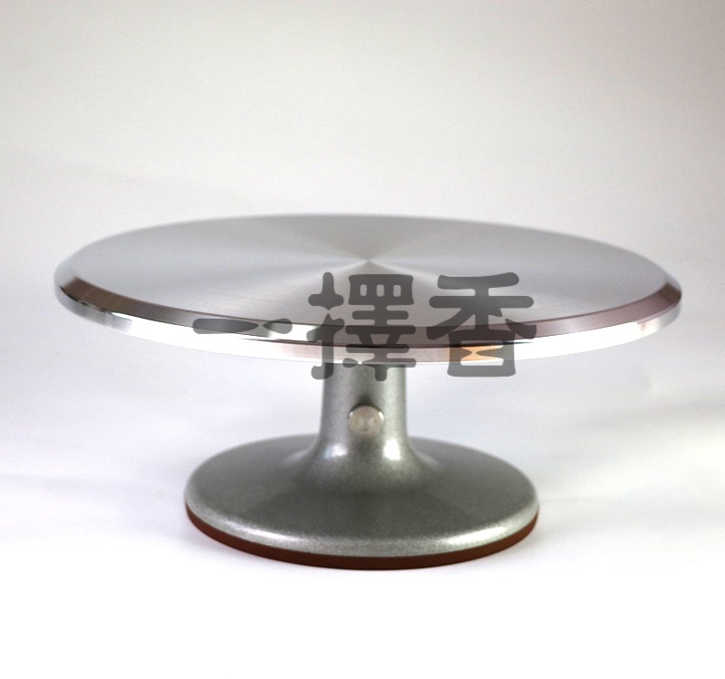 盆景转盘旋转台树桩制作台手动盆景修剪台转盘可旋转可卡死转盘