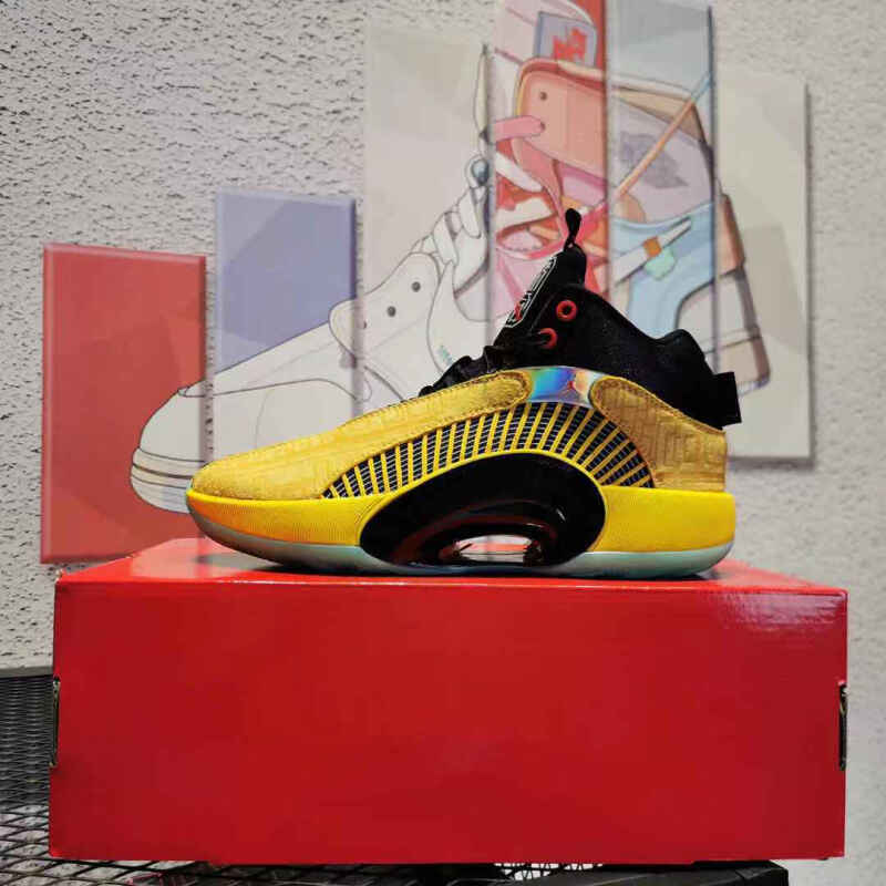 断码处理高版本aj35郭艾伦实战篮球鞋男双zoom纤维丝气垫aj3刮刮乐43