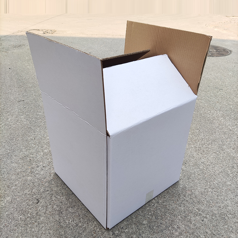 康满星白色正方形大纸箱子纸盒子正方体x50送礼物白盒纸壳箱超大包装
