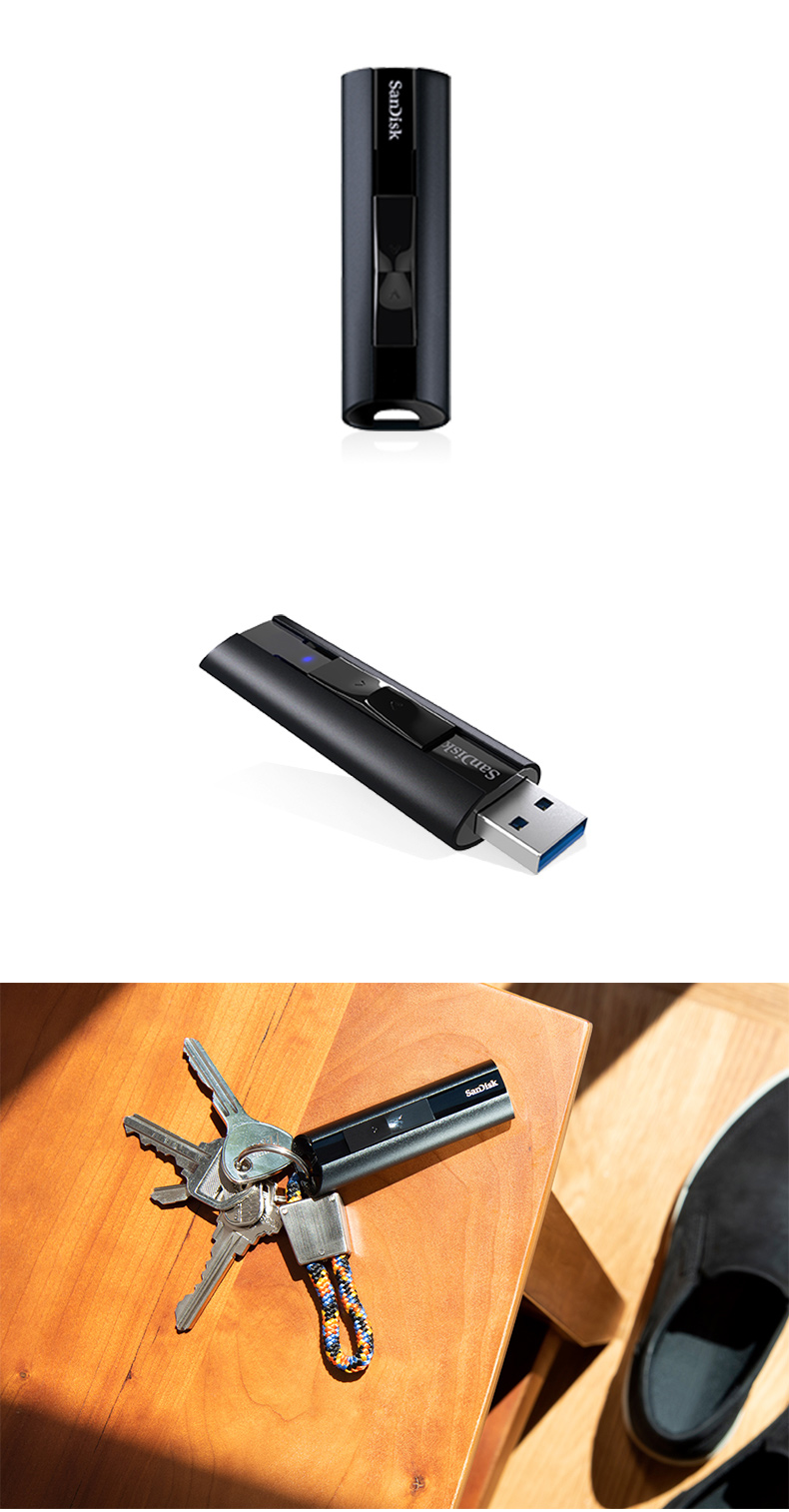 闪迪 闪迪(sandisk) cz880固态u盘128g 金 cz810-128g 400mb/s 官方