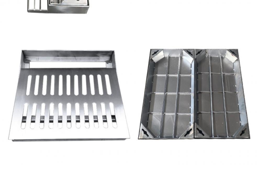 304不锈钢井盖圆形隐形装饰盖方形污水井窨井盖沙井盖阴井盖定做定制