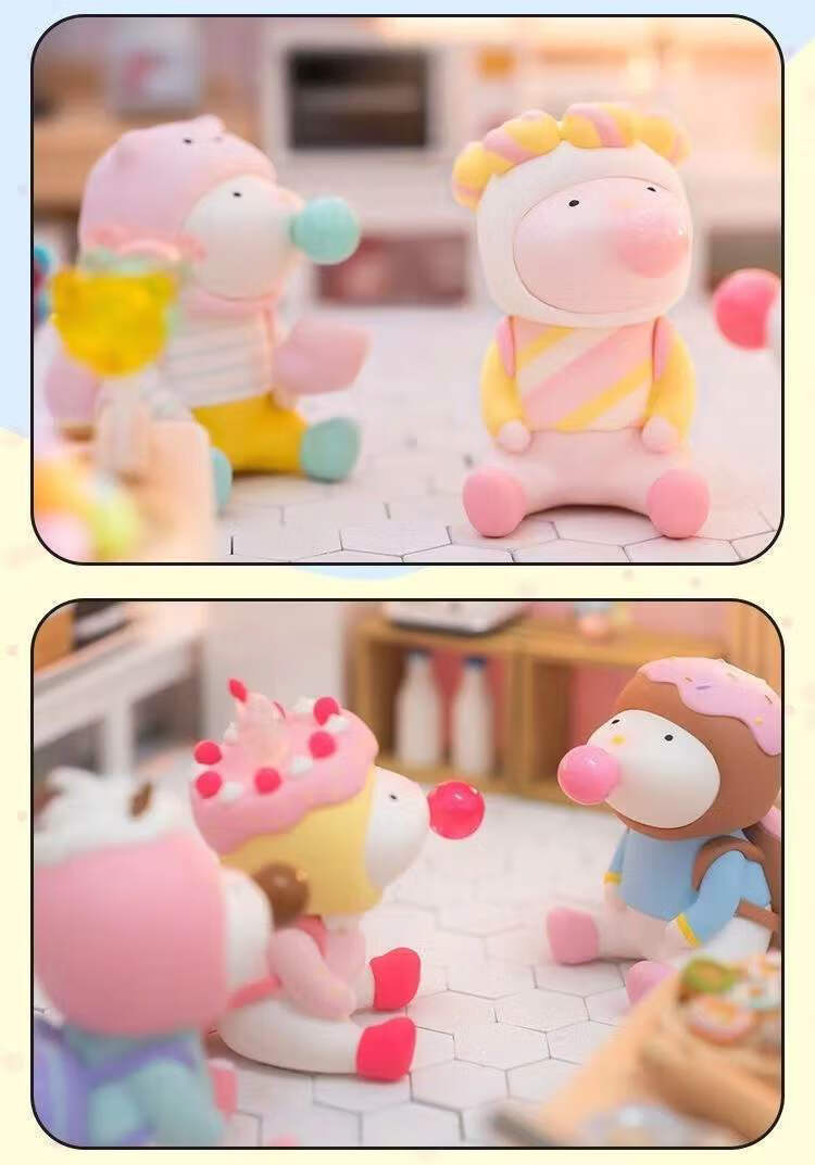 和平小店【白条】正版现货寻找独角兽repolar甜品系列盲盒确认款可爱