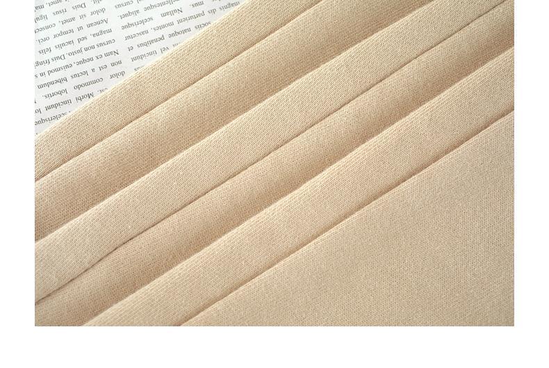 米杏色运动卫裤360g重磅毛圈卡其色浅驼色束脚裤休闲裤男女春秋款