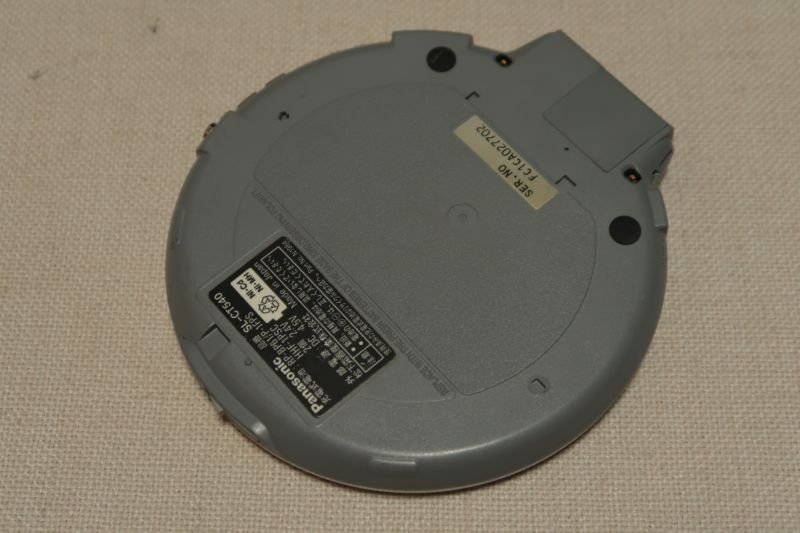 松下cd机随身听怀旧老式walkman学外语hifi音质 白色松下ct510用2节5