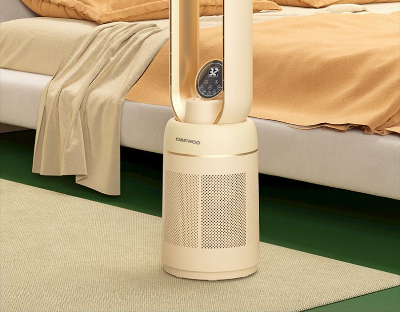 华为智选 无叶风扇落地扇家用空气循环净化立式智能遥控电糖蚁 直流am