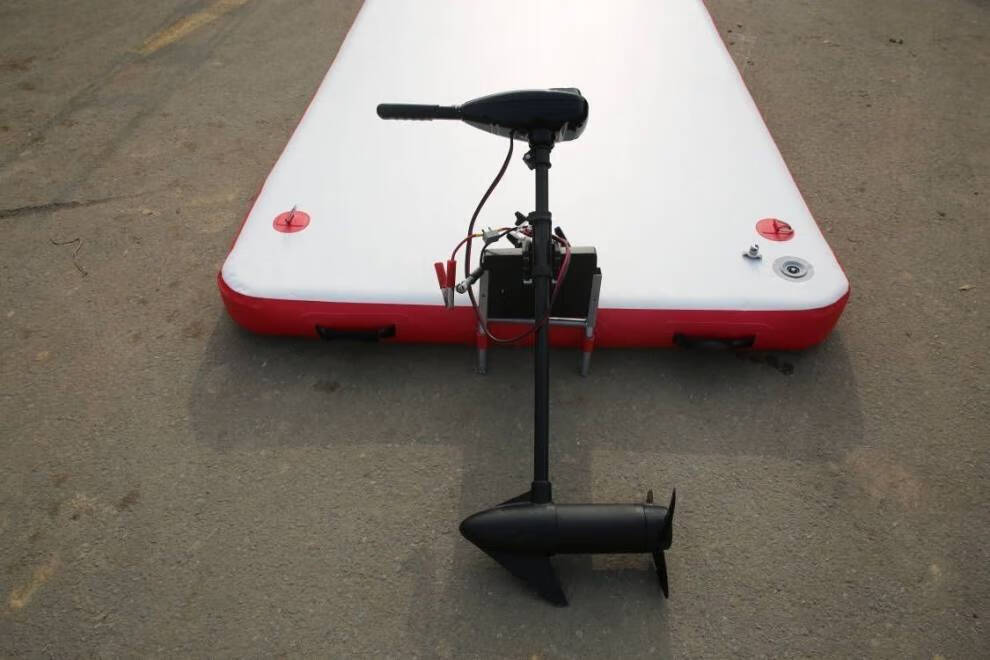 【京荐优品】水上浮台 充气浮台魔毯 钓鱼平台船 游艇浮式漂浮钓台 水